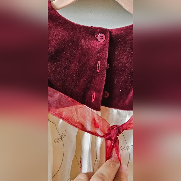 (2 for$60) Fancy Party Dress 6 -12M Holiday Infant Dress - Picture 8 of 9